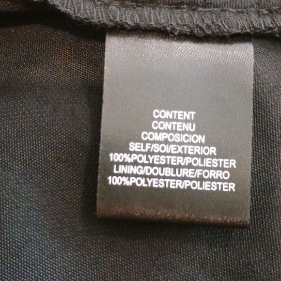 WAYF black puff long sleeve square neckline crushed velvet dress size medium - Picture 15 of 15